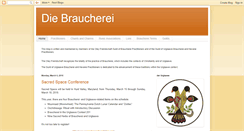 Desktop Screenshot of braucherei.org
