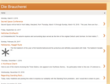 Tablet Screenshot of braucherei.org